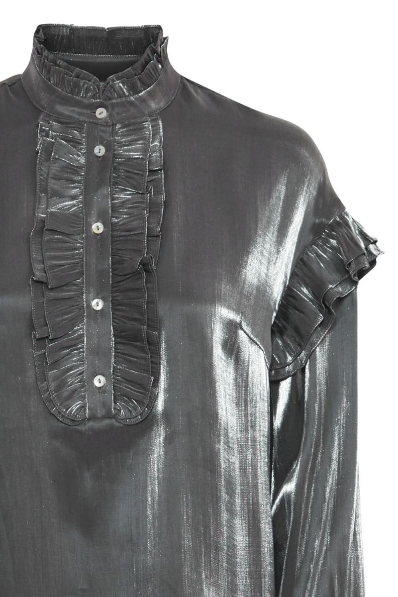 Ichi - Bluse - IX Saclira LS - Silver