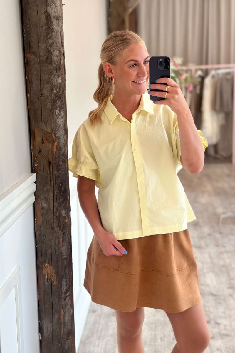 Ichi - Bluse - Sami SH - French Vanilla