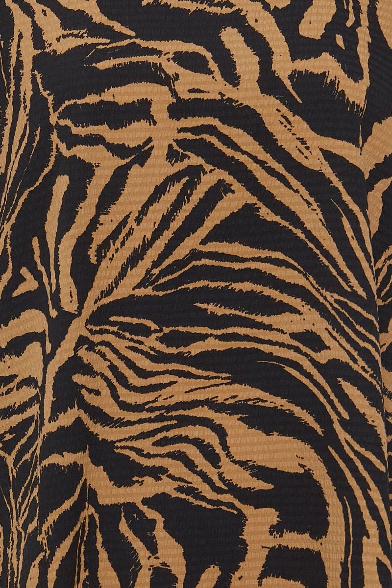 Ichi - Bluse - IH Sirikke MS - Tannin Animal