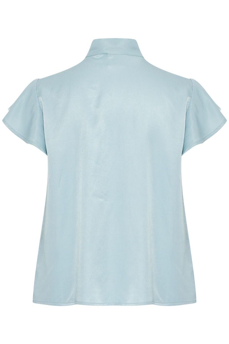 Ichi - Bluse - IX Stinea SS - Aqua Gray