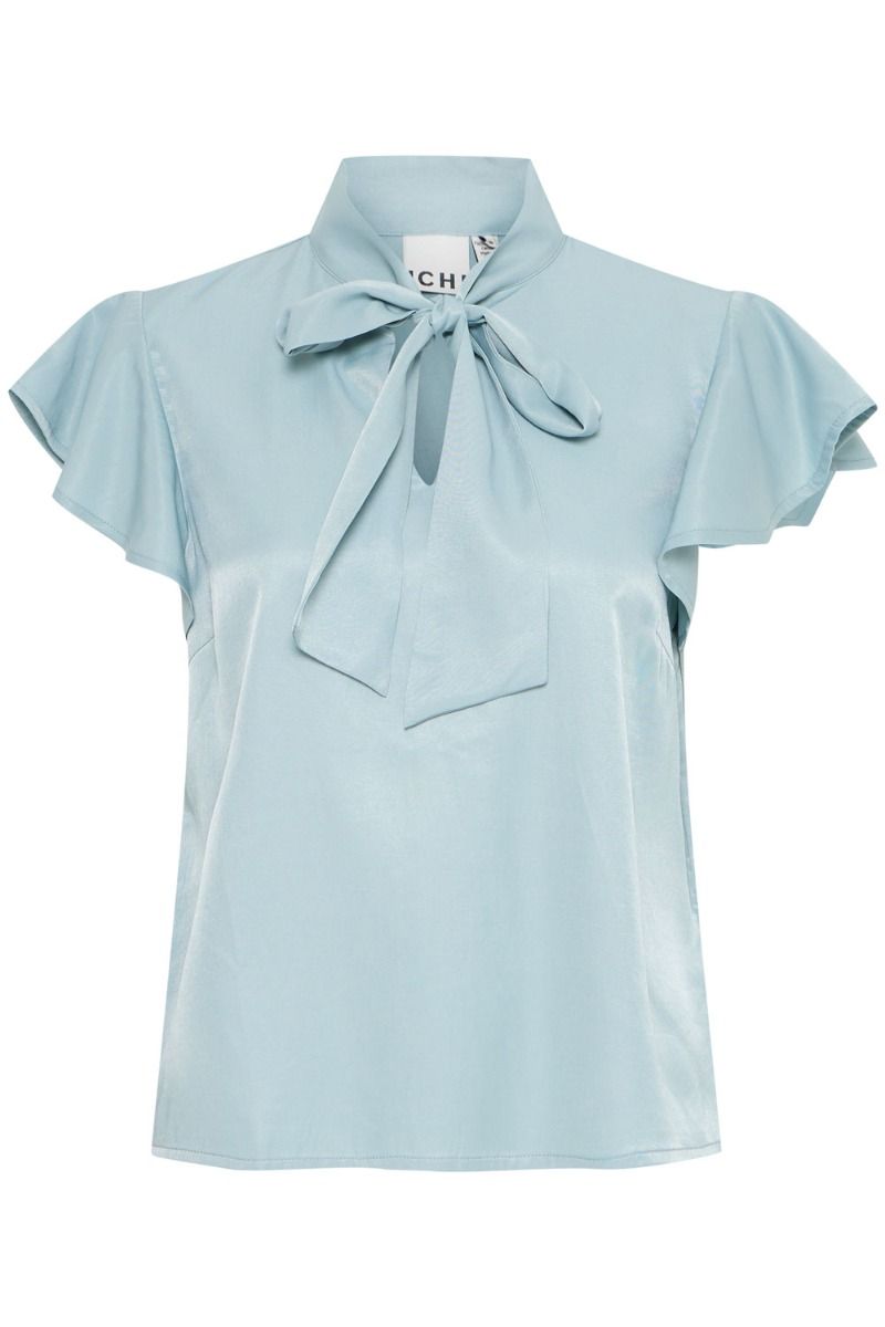 Ichi - Bluse - IX Stinea SS - Aqua Gray