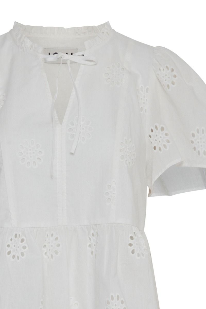 Ichi - Bluse - IH Ulrica SS - Cloud Dancer