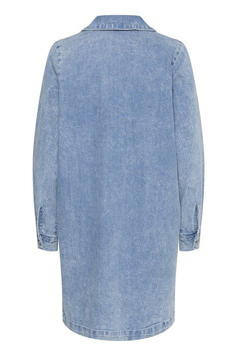 Ichi - Kjole - Bonnies - Light blue washed