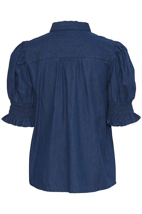 Ichi - Skjorte - Borgie - Washed Dark Blue