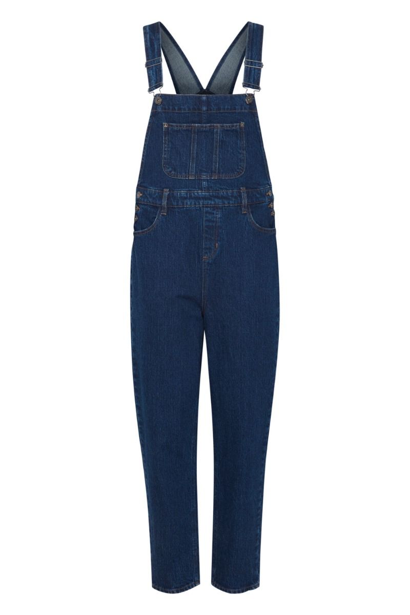 Ichi - Buksedragt - IH Camryn OA - Washed Dark Blue