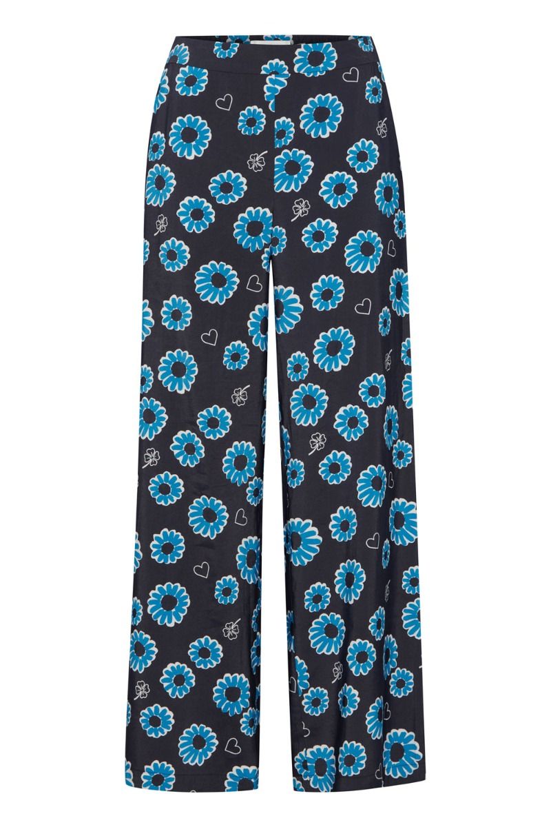 Ichi - Bukser - IH Doluma Pant - Total Eclipse