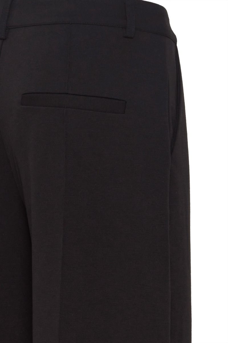 Ichi - Bukser - IH Kate Sus Office Wide Pants - Black