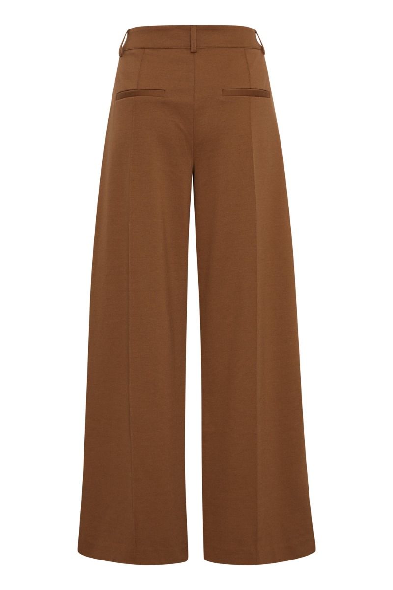 Ichi - Bukser - IH Kate Sus Office Wide Pants - Bracken