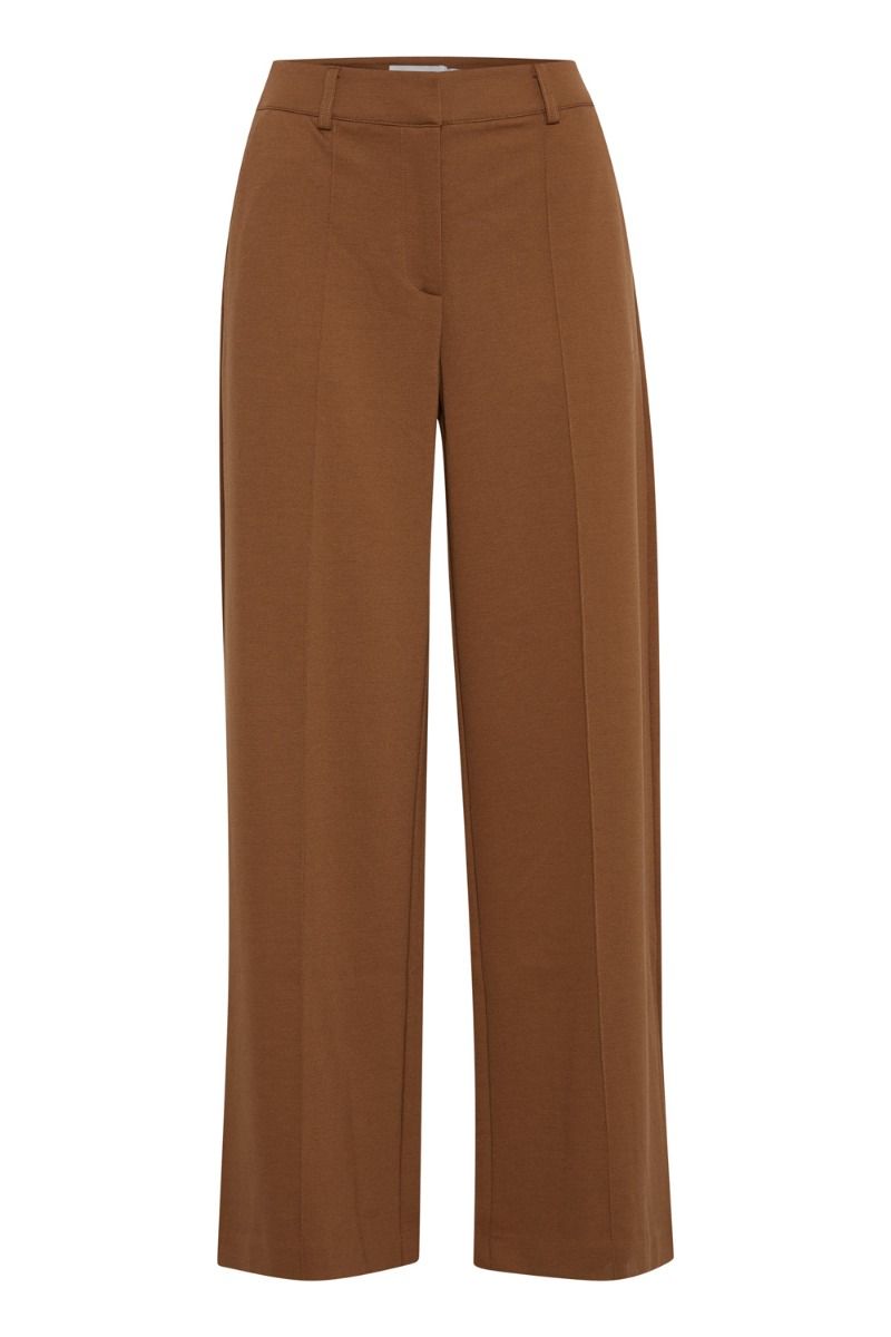 Ichi - Bukser - IH Kate Sus Office Wide Pants - Bracken