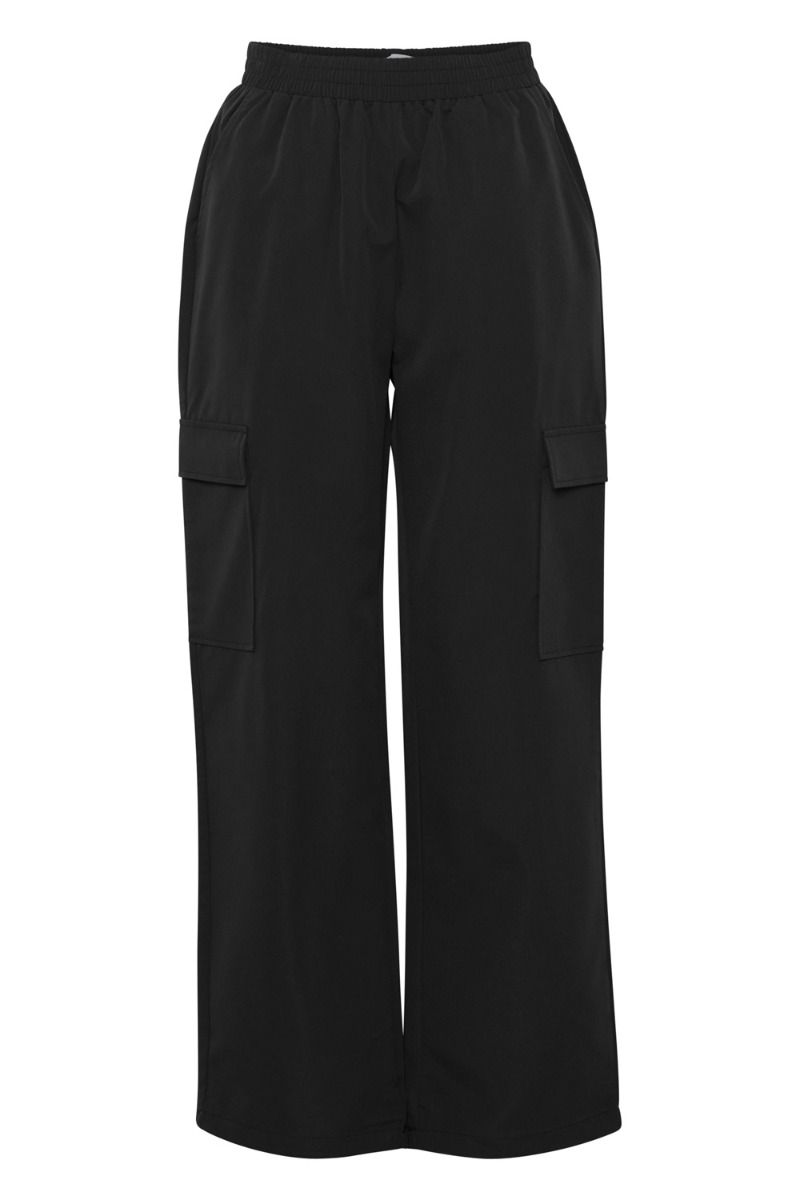 Ichi - Bukser - IX Kecia Pants - Black