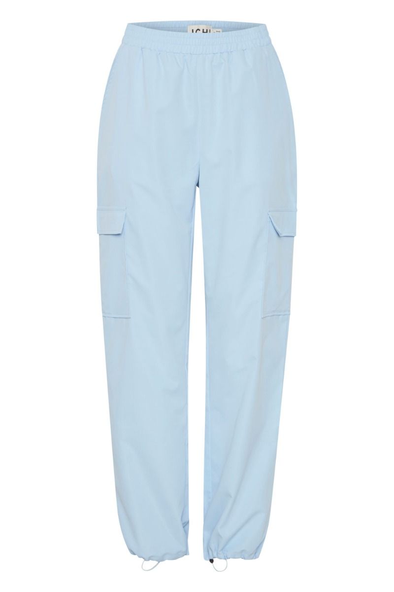 Ichi - Bukser - IX Kecia Pants - Forget-Me-Not