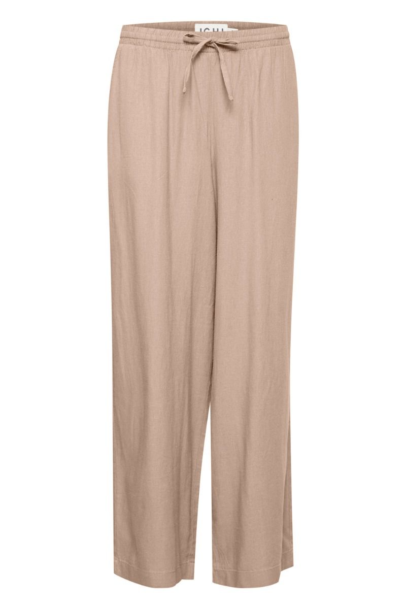 Ichi - Bukser - IH Lino Pa2 - Natural