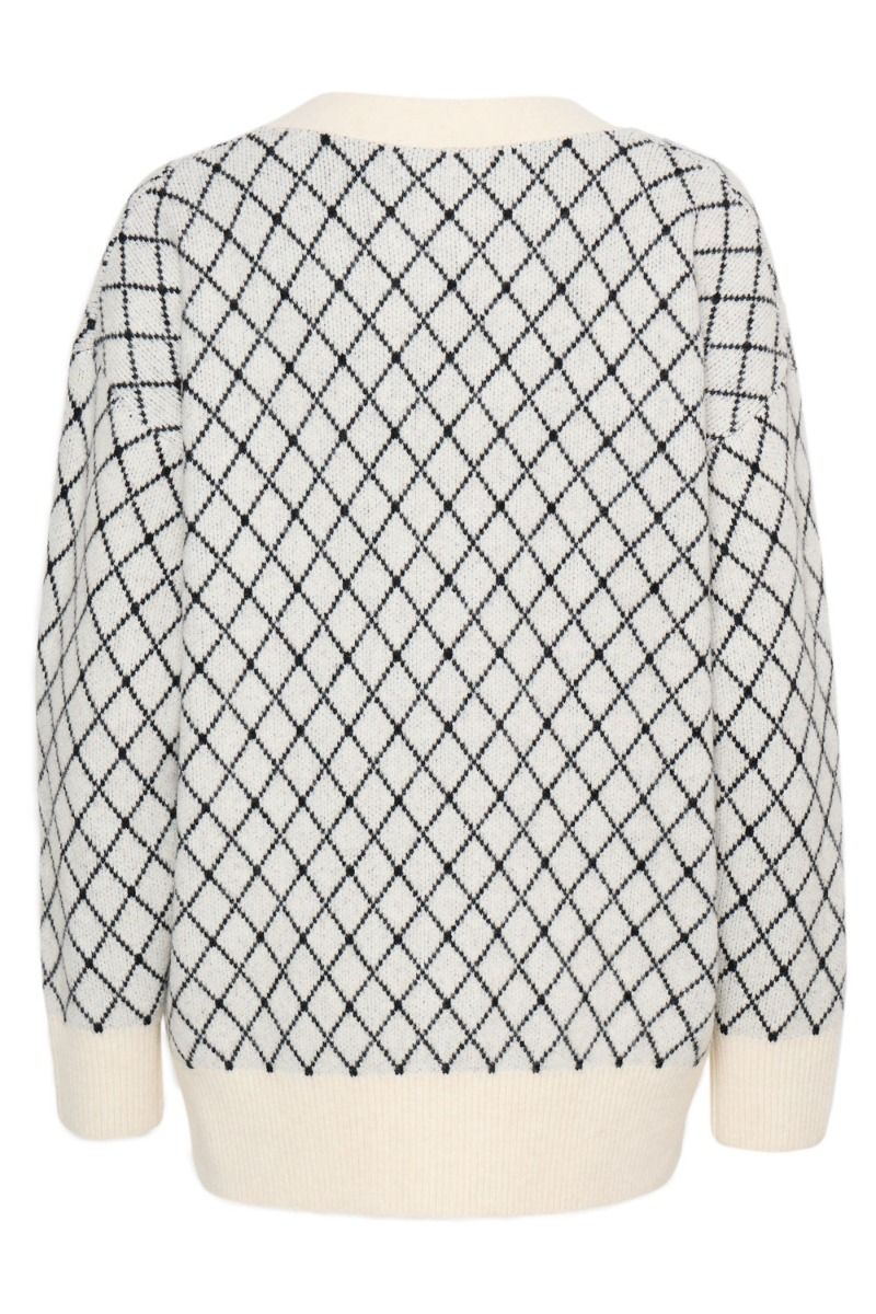 Ichi - Cardigan - IH Alvino CA - Cloud Dancer