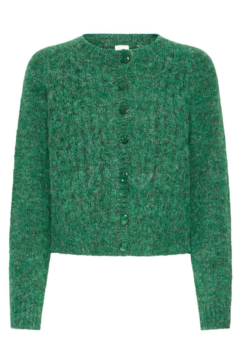 Ichi - Cardigan - Belablue - Pineneedle