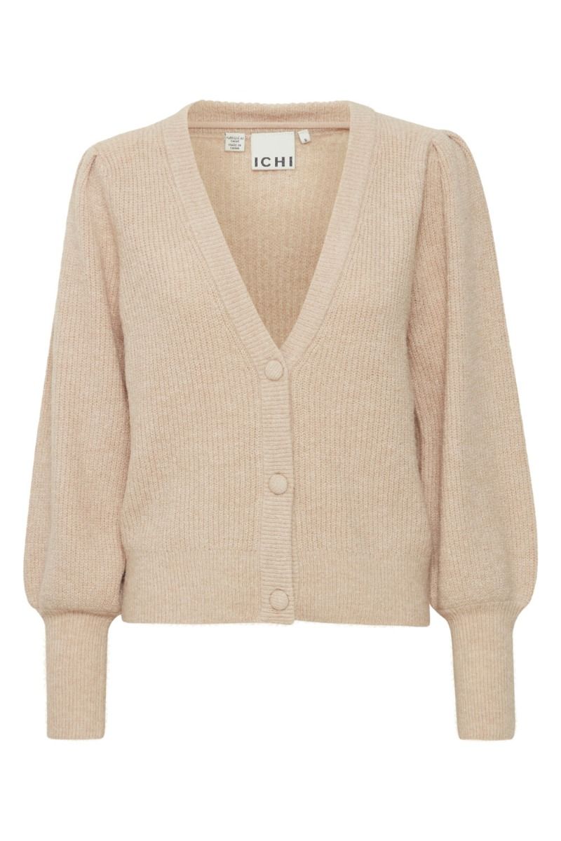 Ichi - Cardigan - IH Dusty CA4 - Oatmeal Melange