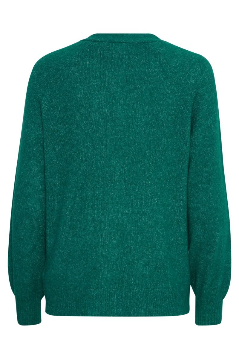 Ichi - Cardigan - IH Kamara CA3 - Cadmium Green