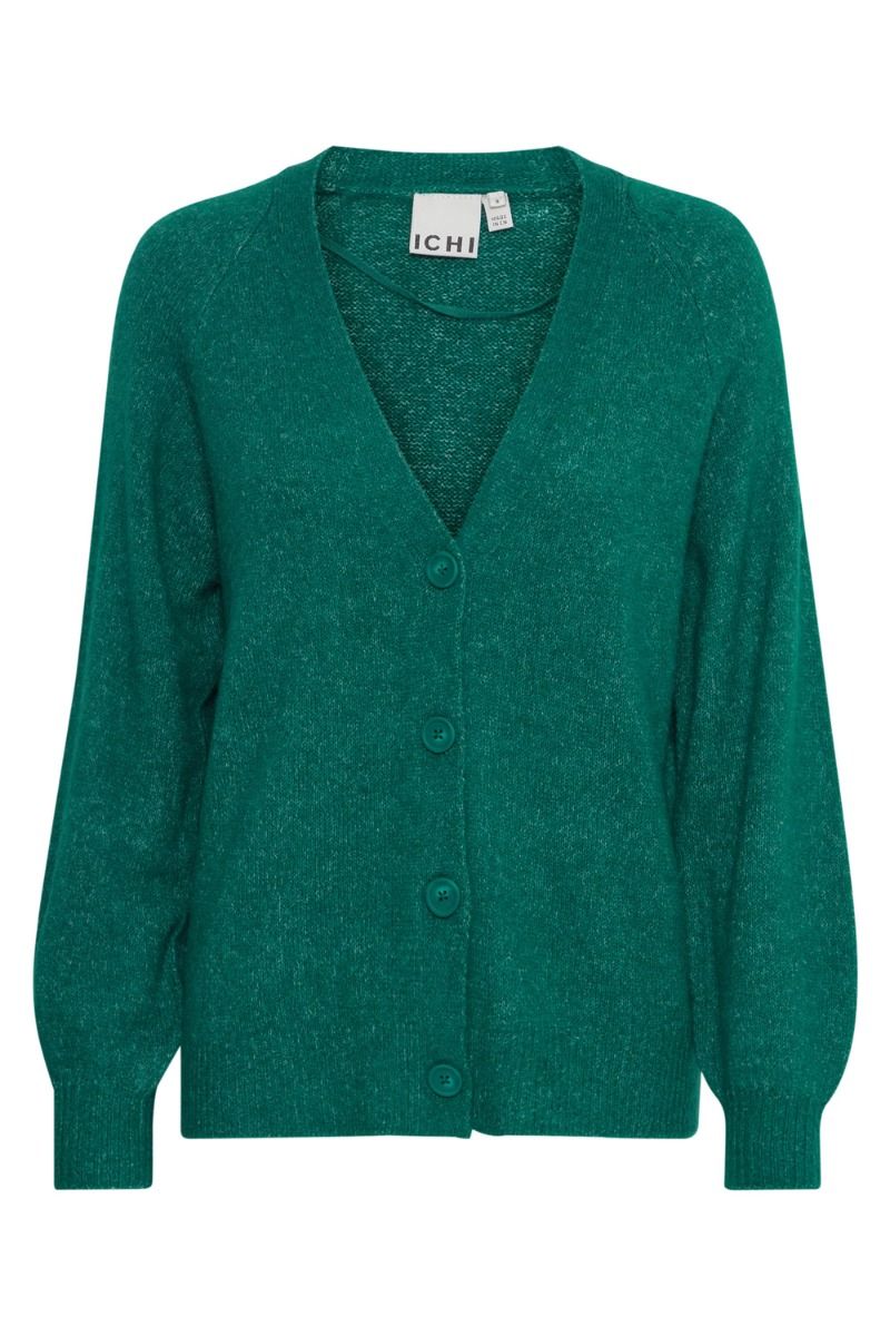 Ichi - Cardigan - IH Kamara CA3 - Cadmium Green