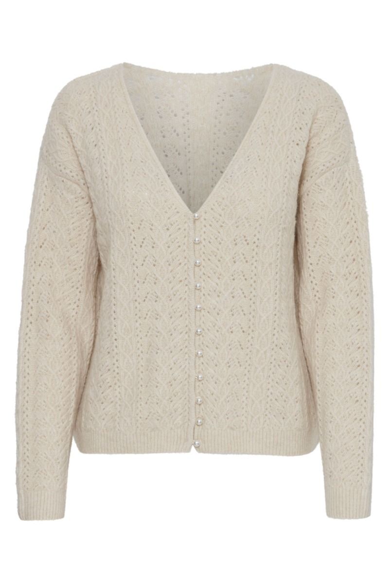 Ichi - Cardigan - IH Liyanna CA2 - Almond Milk