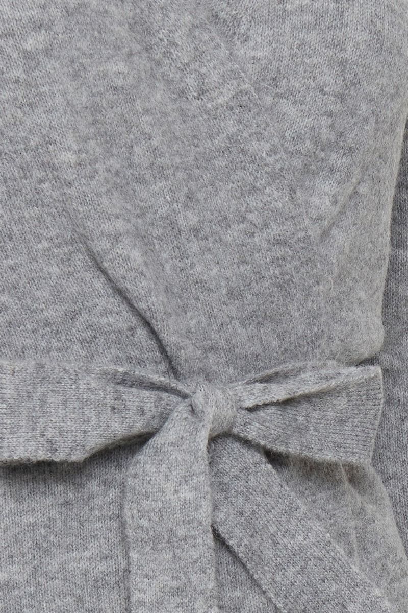 Ichi - Cardigan - Macon CA - Grey Melange