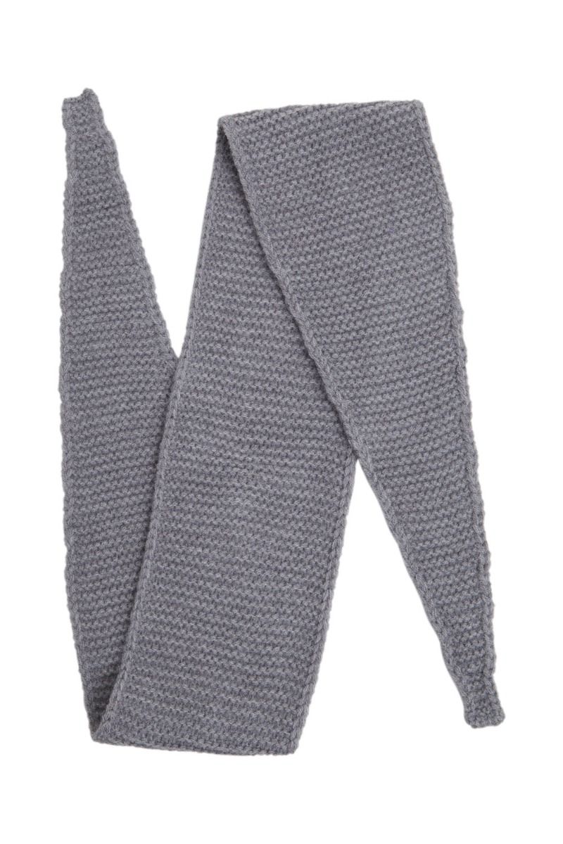Ichi - Halstørklæde - IA Loetta Scarf - Grey Melange