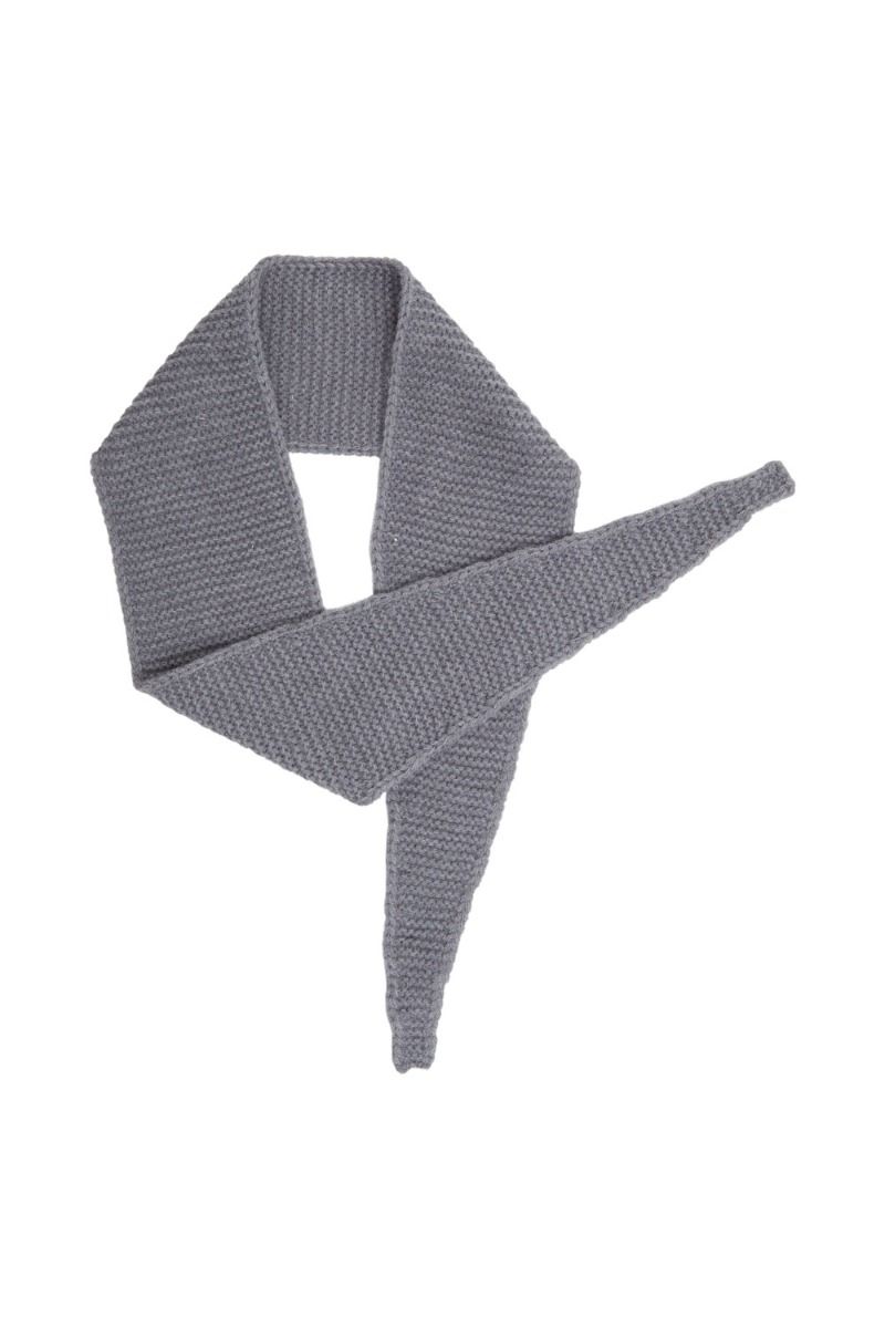 Ichi - Halstørklæde - IA Loetta Scarf - Grey Melange
