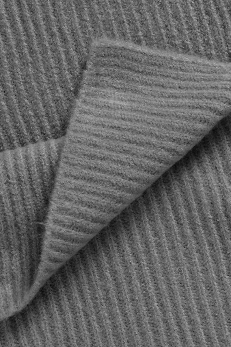 Ichi - Halstørklæde - Agate - Medium Grey  Melange