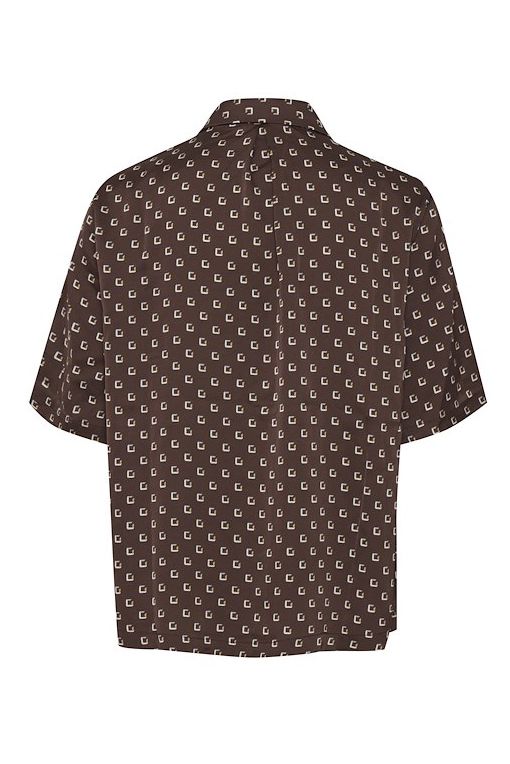 Ichi - Skjorte - IX Ingi SH - Brunette Print