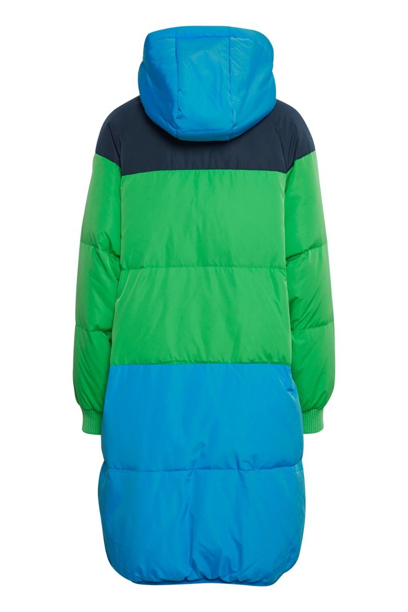 Ichi - Jakke - Bunala Block Down - French Blue Blocking 