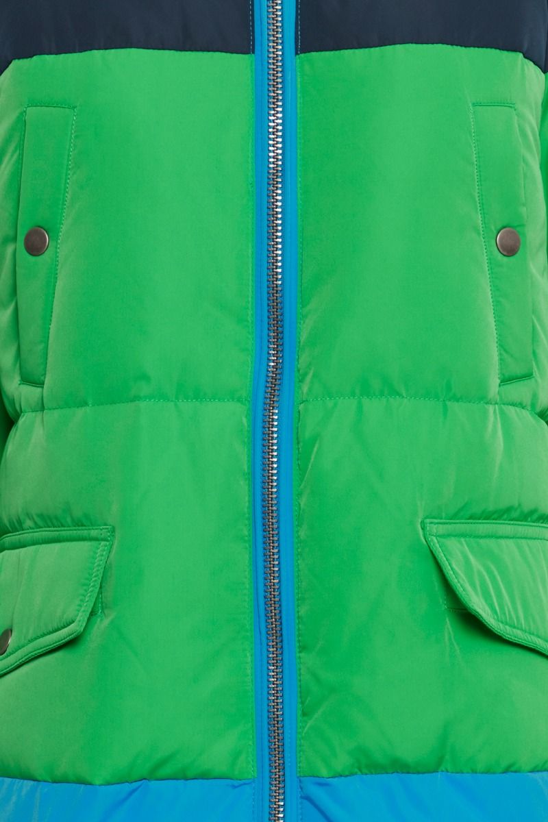 Ichi - Jakke - Bunala Block Down - French Blue Blocking 