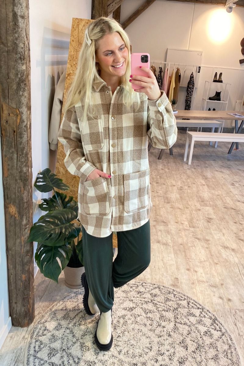 Ichi - Jakke - IH Hanny Jacket - Natural