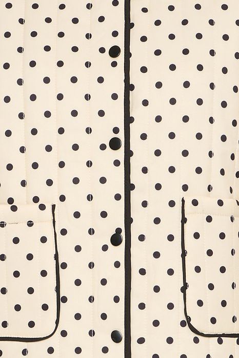 Ichi - Jakke - IX Malini JA - Creme w. Black Dot