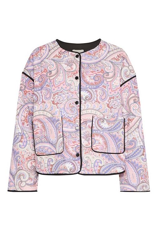 Ichi - Jakke - IX Malini JA - Lilas Paisley Print