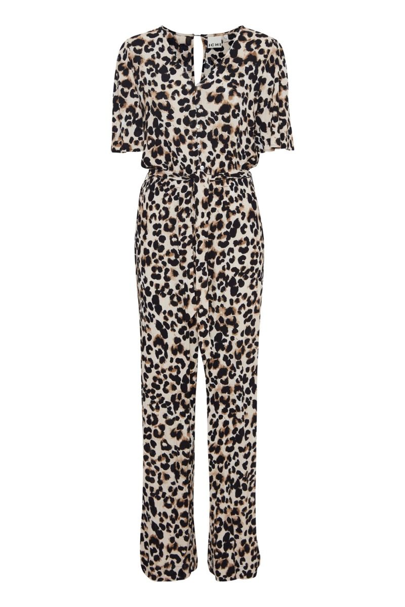 Ichi - Jumpsuit - IH Marrakech AOP JS4 - Tannin Leo Aop