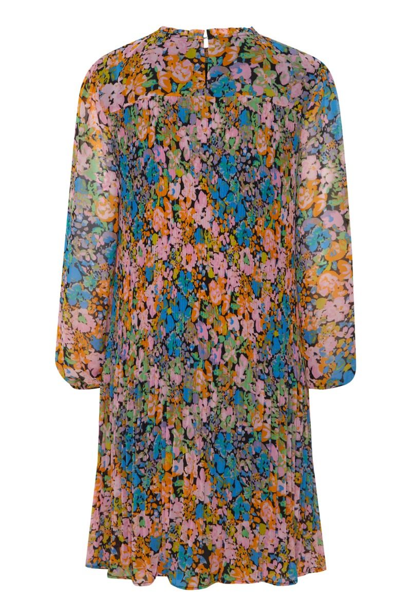 Ichi - Kjole - IH Bally DR - Pink Multi Flower
