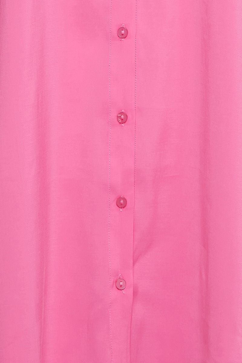 Ichi - Kjole - IH Cassiopeia DR2 - Shocking Pink Solid