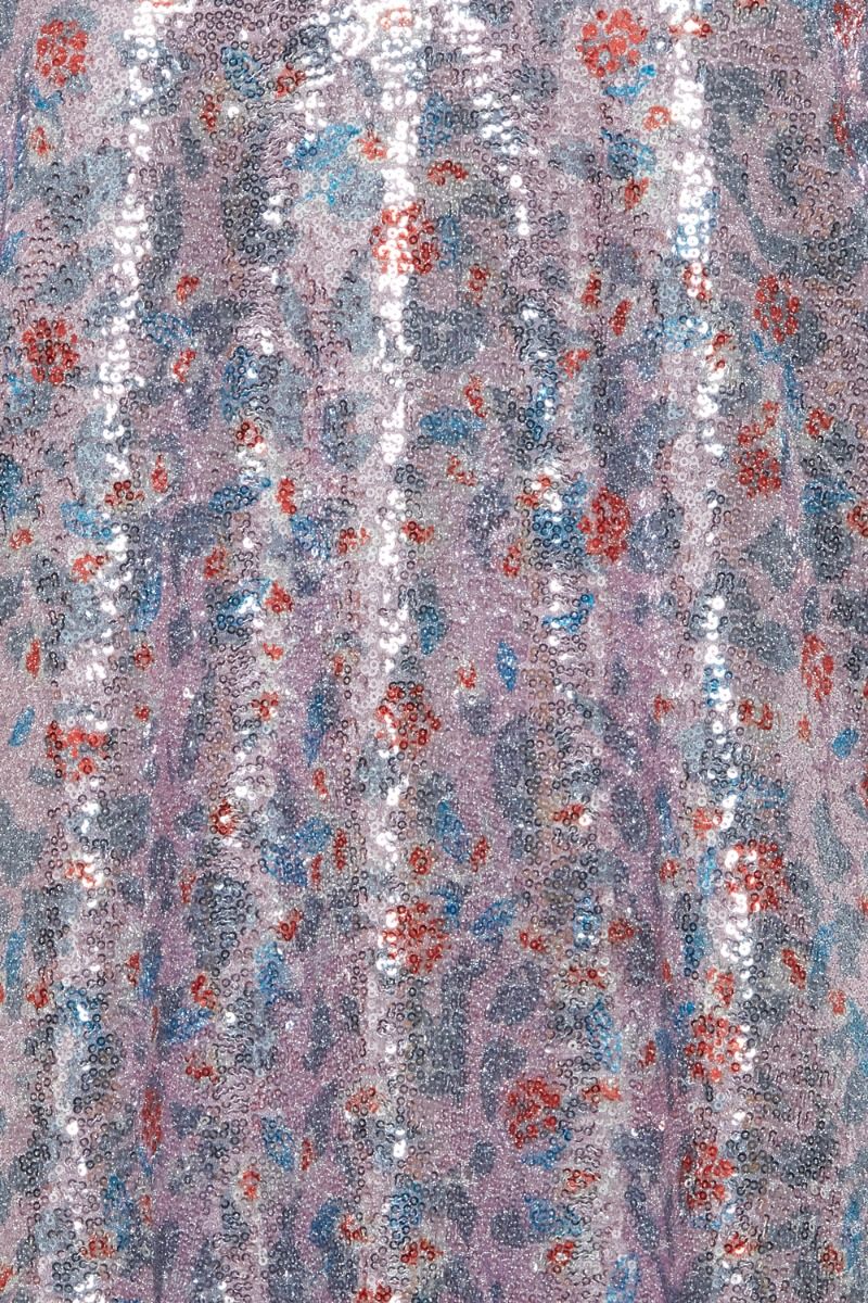 Ichi - Kjole - IX Dionne DR - Smoky Grape Glitter Print
