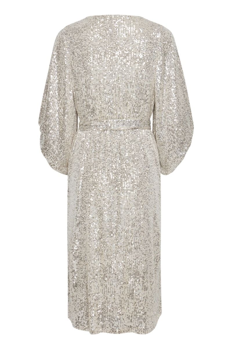 Ichi - Kjole - IH Fauci Dress - Frosted Almond