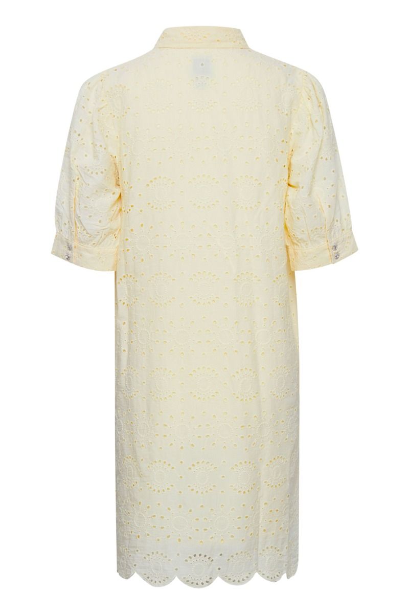 Ichi - Kjole - IH Fausta Dress - Vanilla Custard