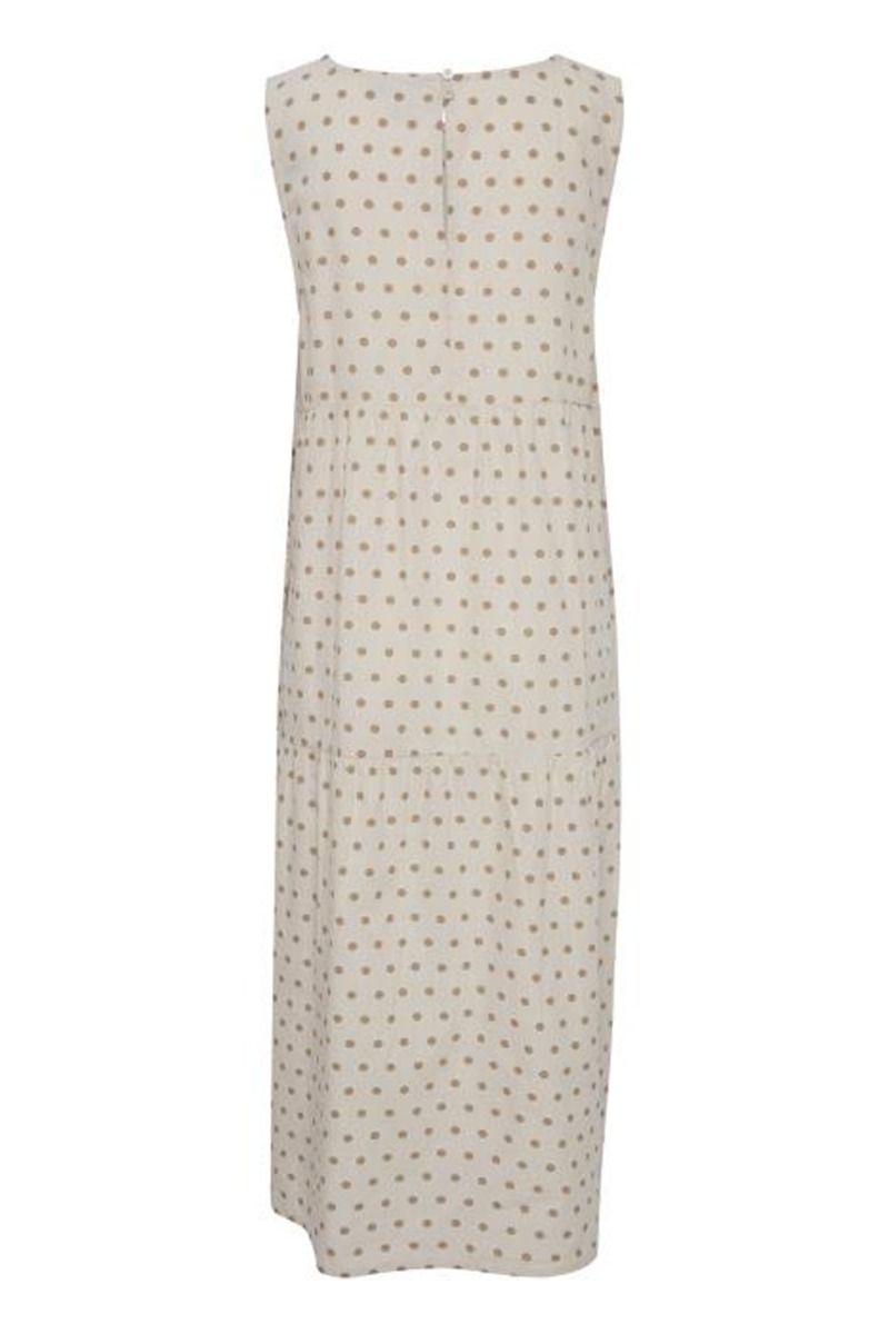 Ichi - Kjole - Finula Dress - Tapioca