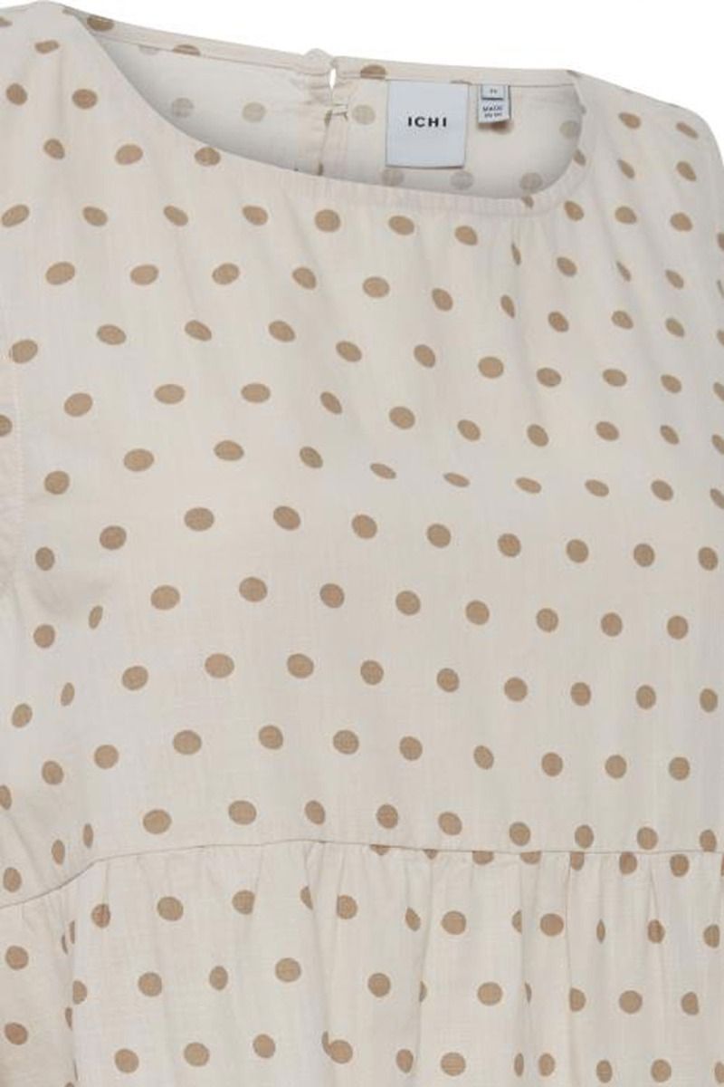 Ichi - Kjole - Finula Dress - Tapioca