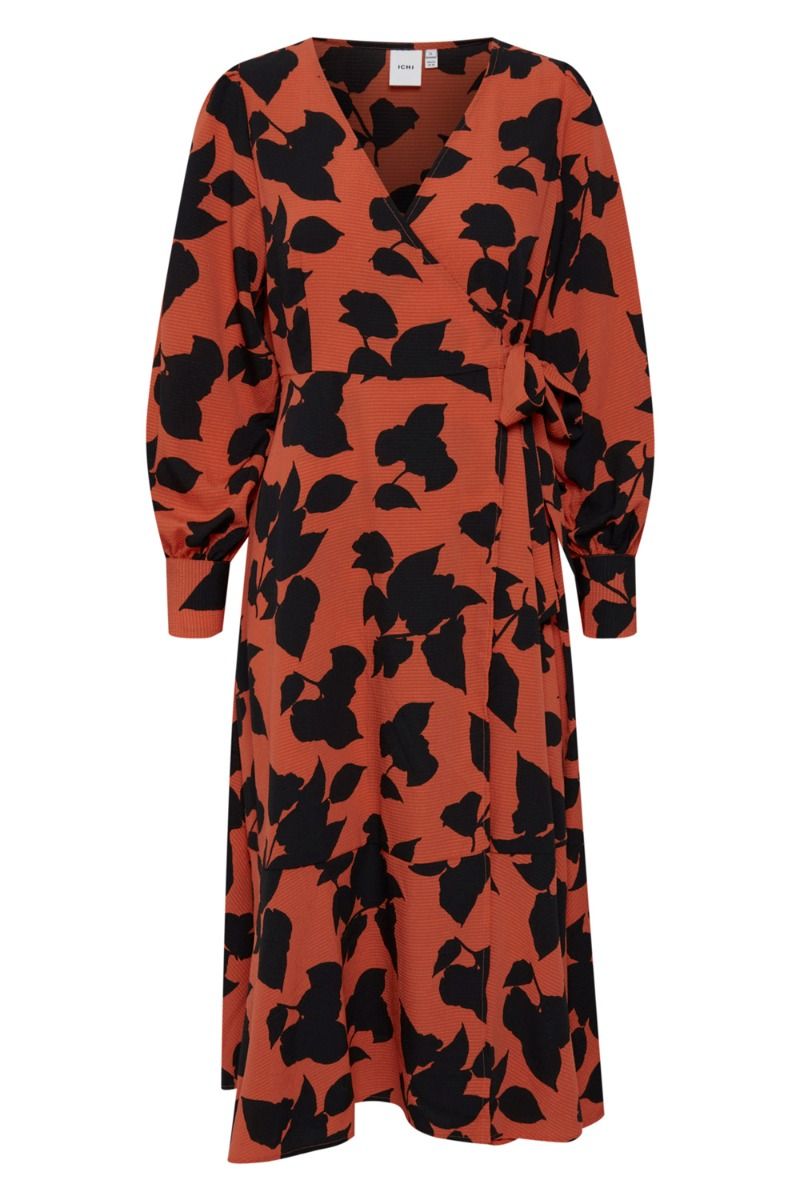 Ichi - Kjole - IH Cavola Dress - Pureed Pumpkin