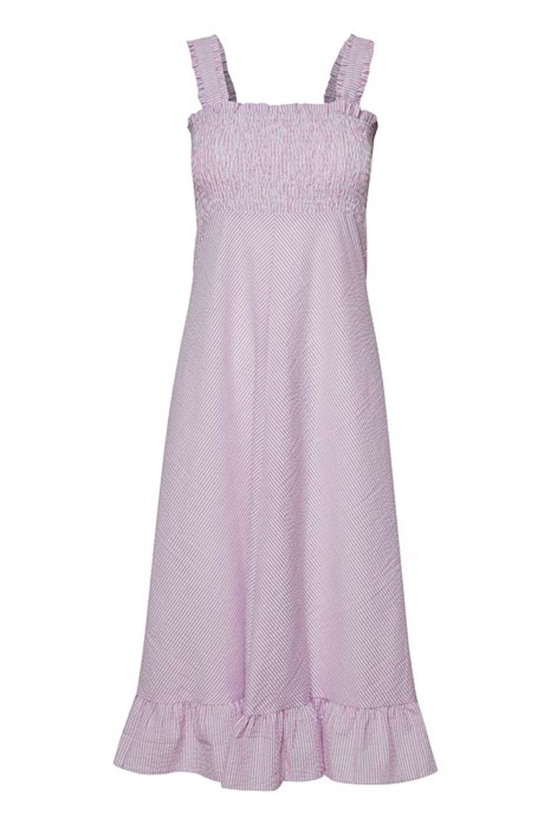 Ichi - Kjole - IX Huxi Dress - Super Pink