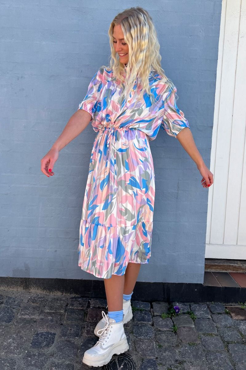 Ichi - Kjole - IX Lia Agneta - Light Lilac Multi