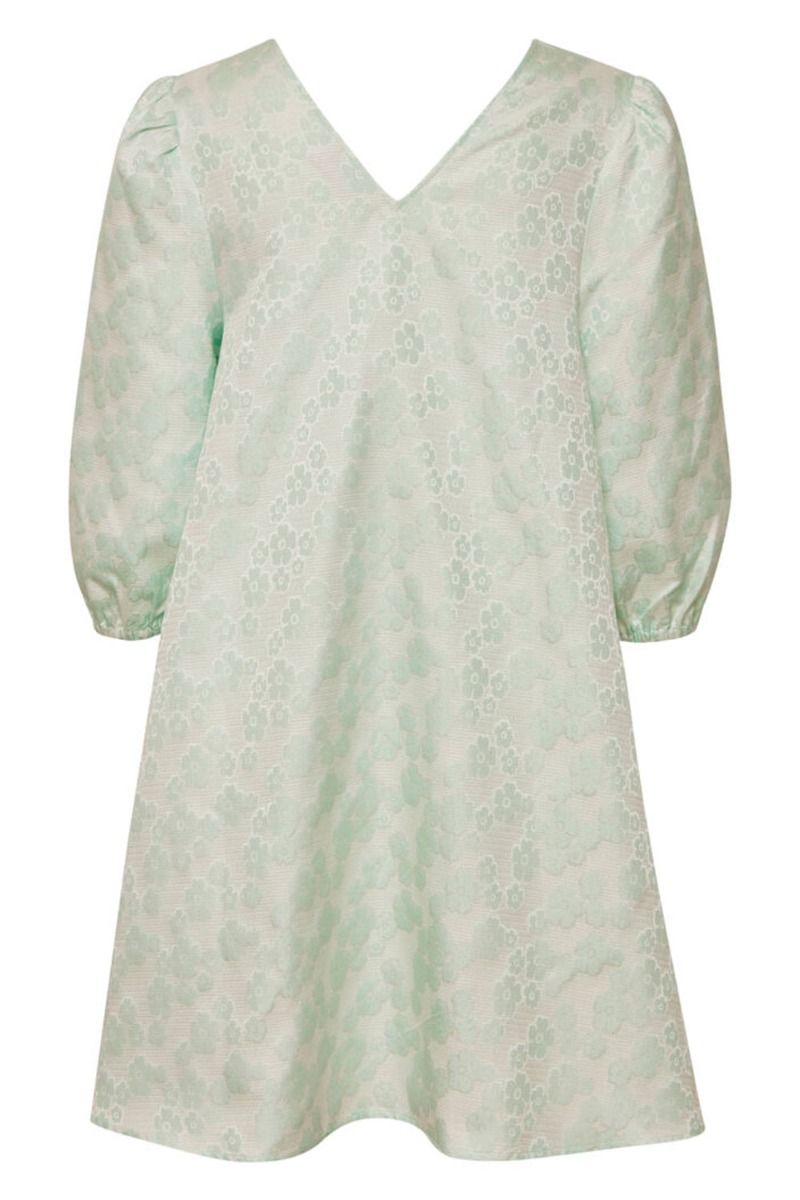 Ichi - Kjole - IX Poppies DR2 - Pale Aqua
