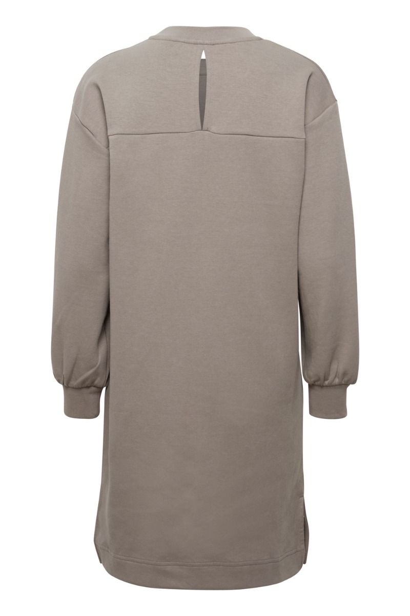 Ichi - Kjole - IH Jicinta Sweat Dress - Driftwood