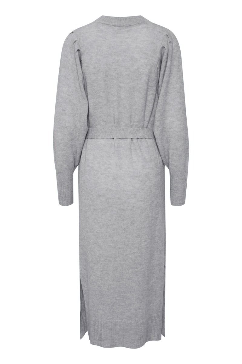 Ichi - Kjole - IH Jordan DR3 - Grey Melange