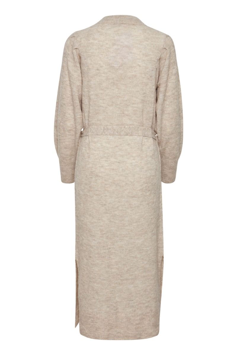 Ichi - Kjole - IH Jordan DR3 - Oatmeal Melange