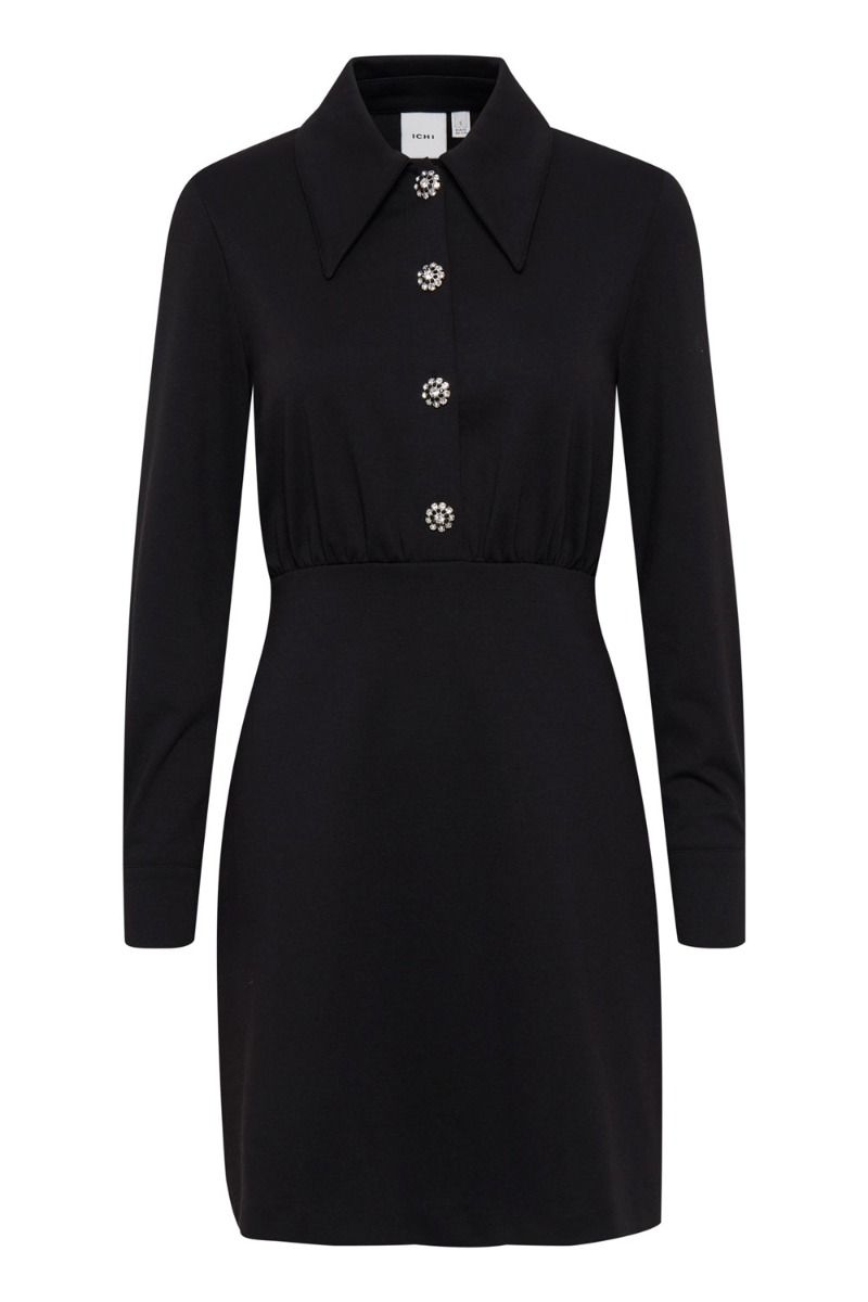 Ichi - Kjole - IH Kate Trend - Black
