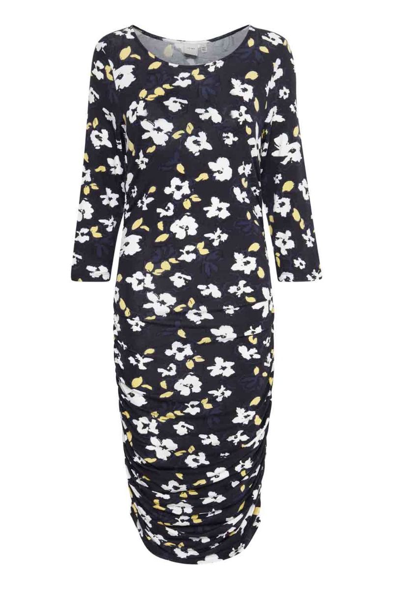 Ichi - Kjole - IH Lisa DR14 - Black Print