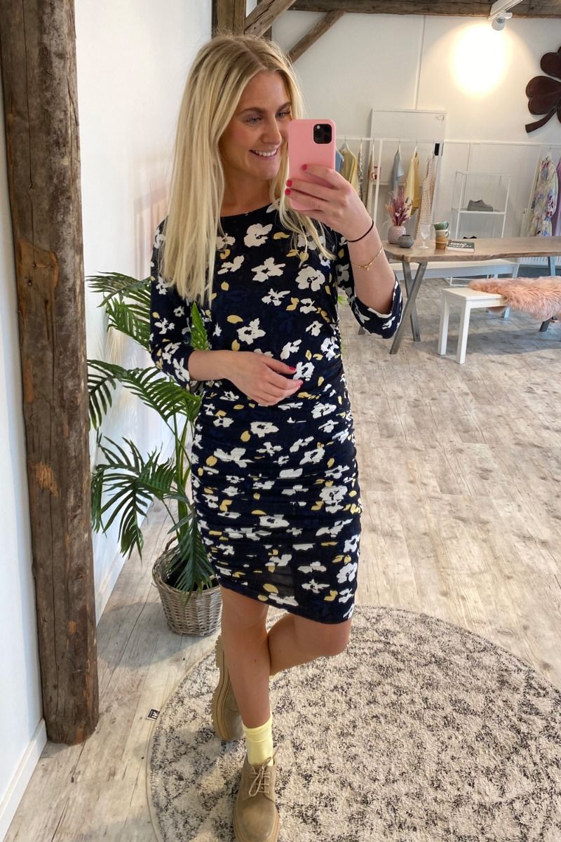 Ichi - Kjole - IH Lisa DR14 - Black Print